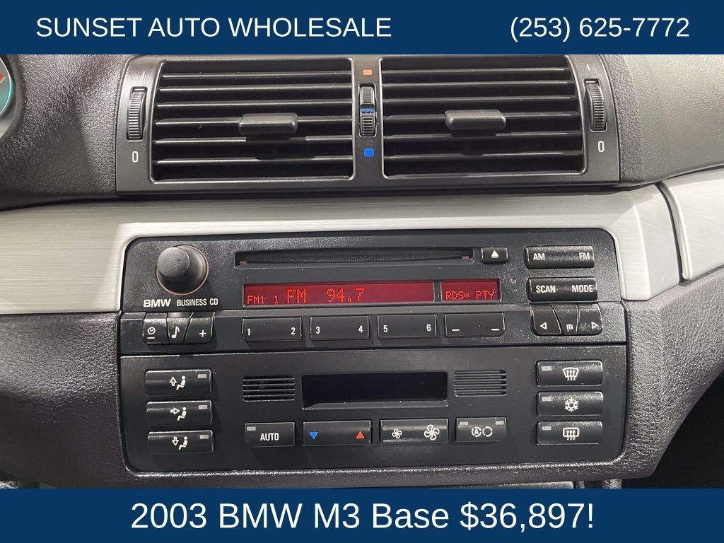 Used 2003 BMW M3 Coupe RWD image 22