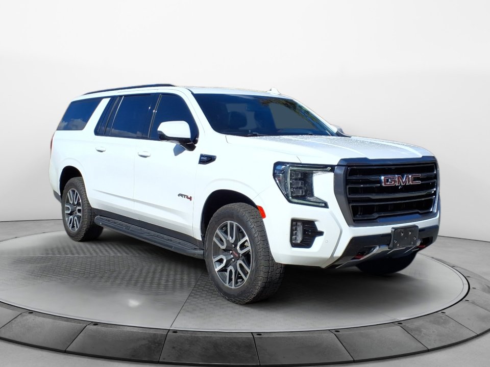 Used 2021 GMC Yukon XL AT4 w/ Rear Media and Nav Package