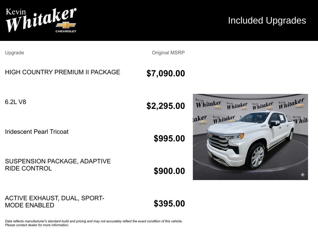 Certified 2024 Chevrolet Silverado 1500 High Country AWD/4WD image 36