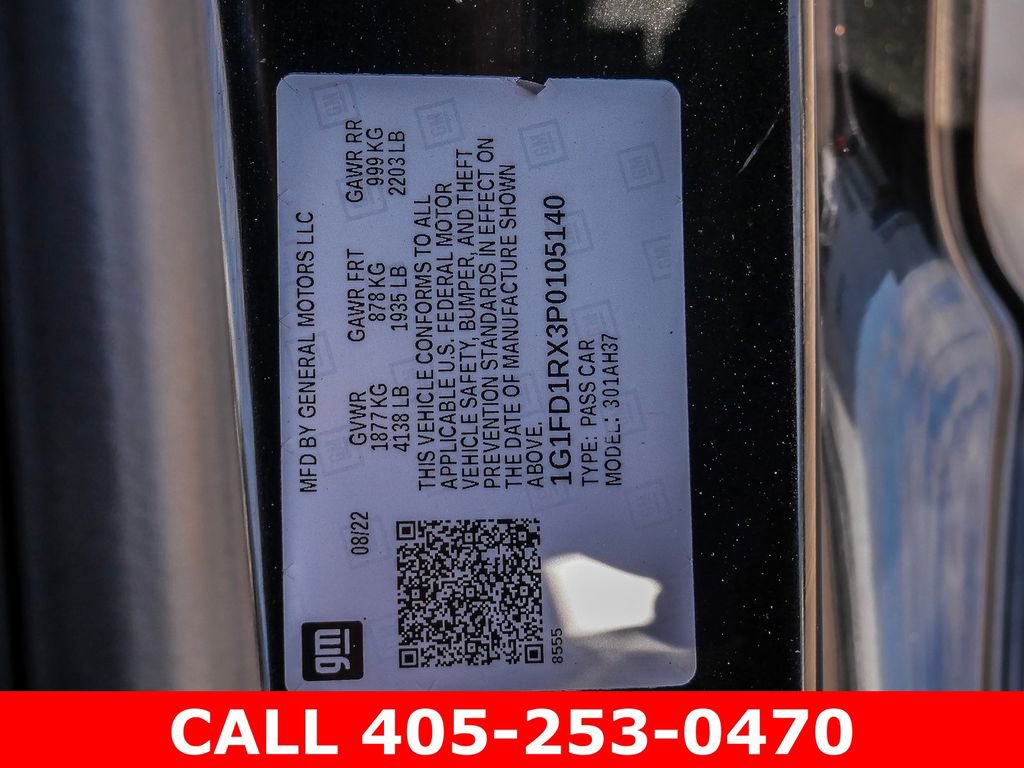 Used 2023 Chevrolet Camaro LT RWD image 29