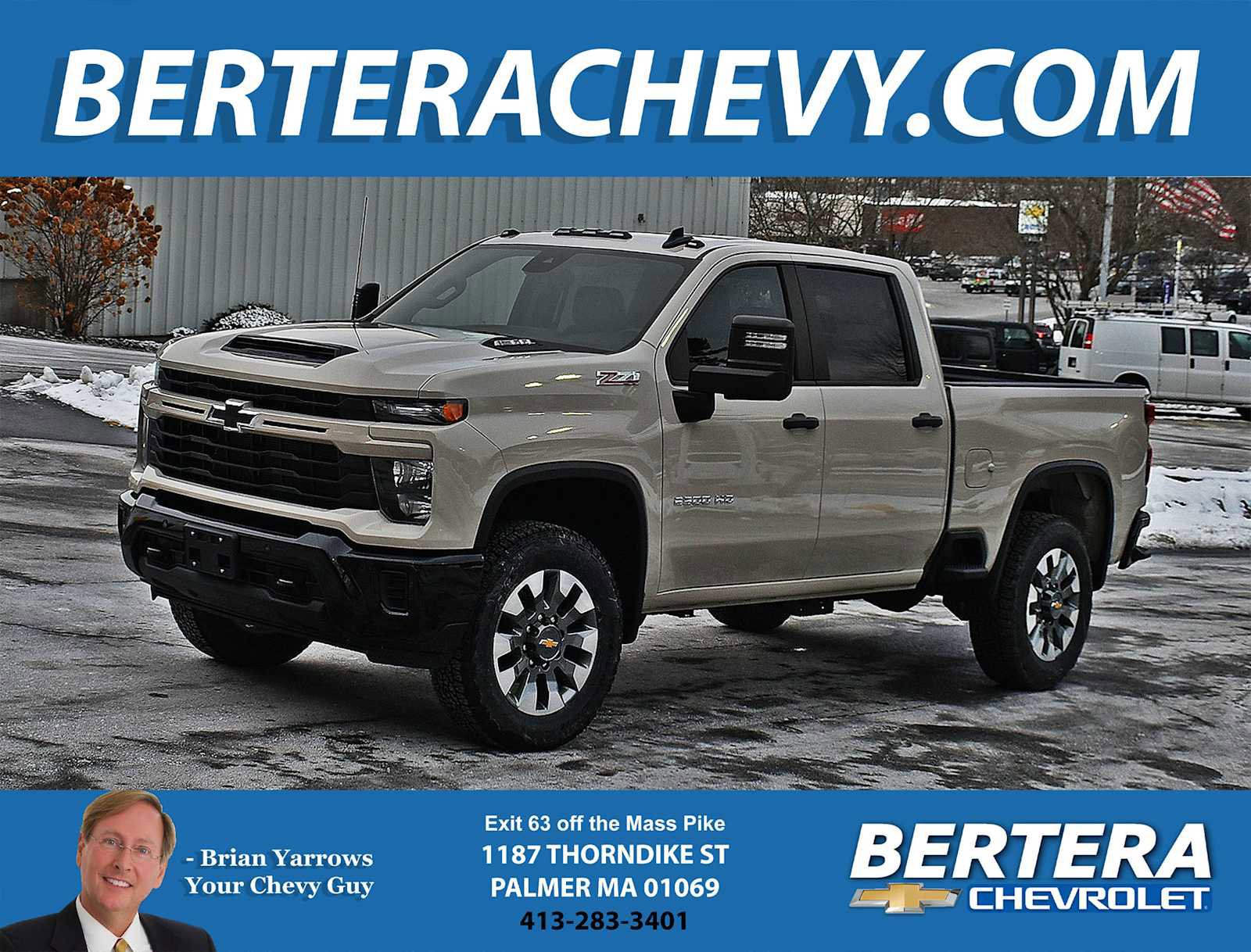 New 2026 Chevrolet Silverado 2500 Custom w/ Custom Value Package image 1