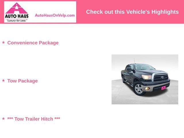 Used 2013 Toyota Tundra 4x4 CrewMax w/ Tow Pkg image 3