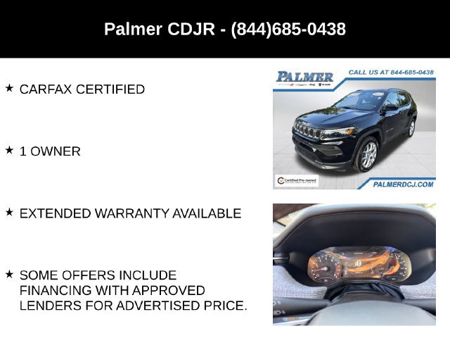 Certified 2023 Jeep Compass Latitude w/ Sun and Sound Group AWD/4WD image 24
