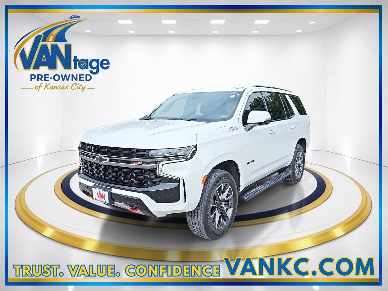 Certified 2021 Chevrolet Tahoe Z71 w/ Z71 Signature Package AWD/4WD image 1