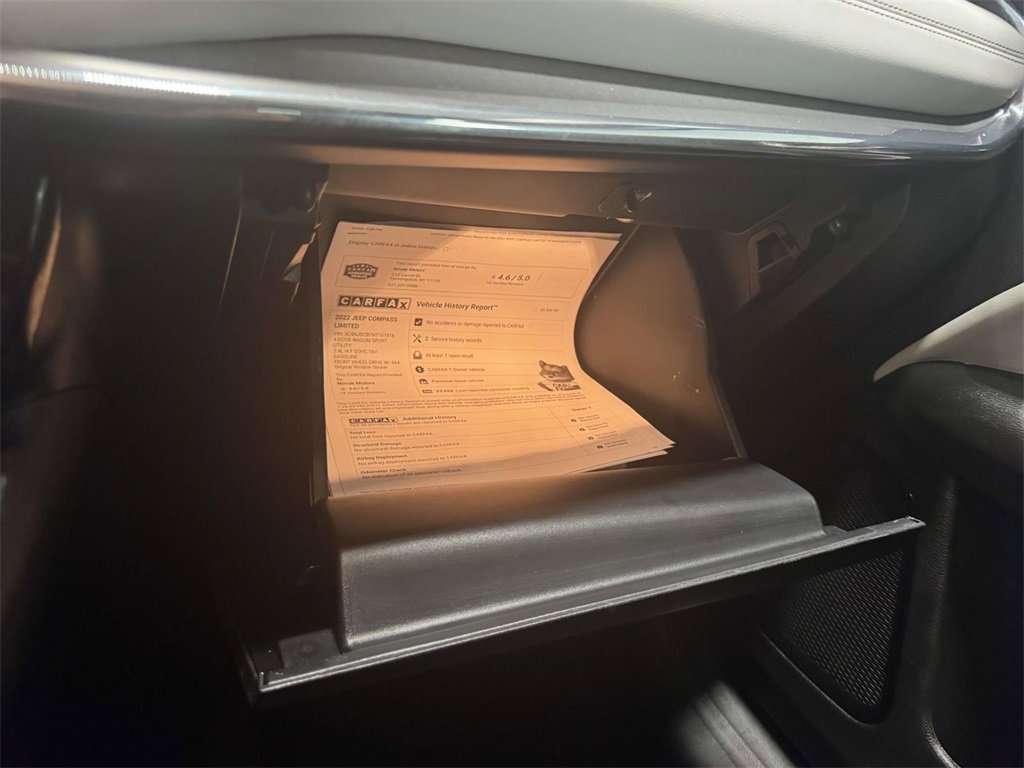 Used 2022 Jeep Compass Limited w/ Elite Group image 29