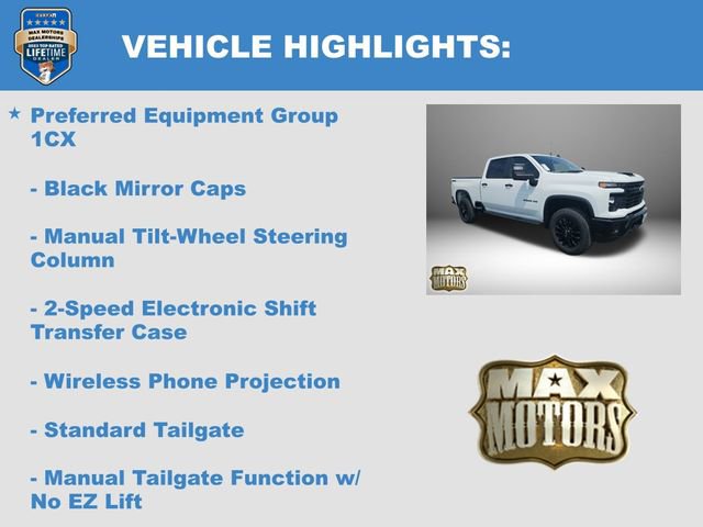 New 2025 Chevrolet Silverado 2500 Custom w/ Custom Value Package image 22