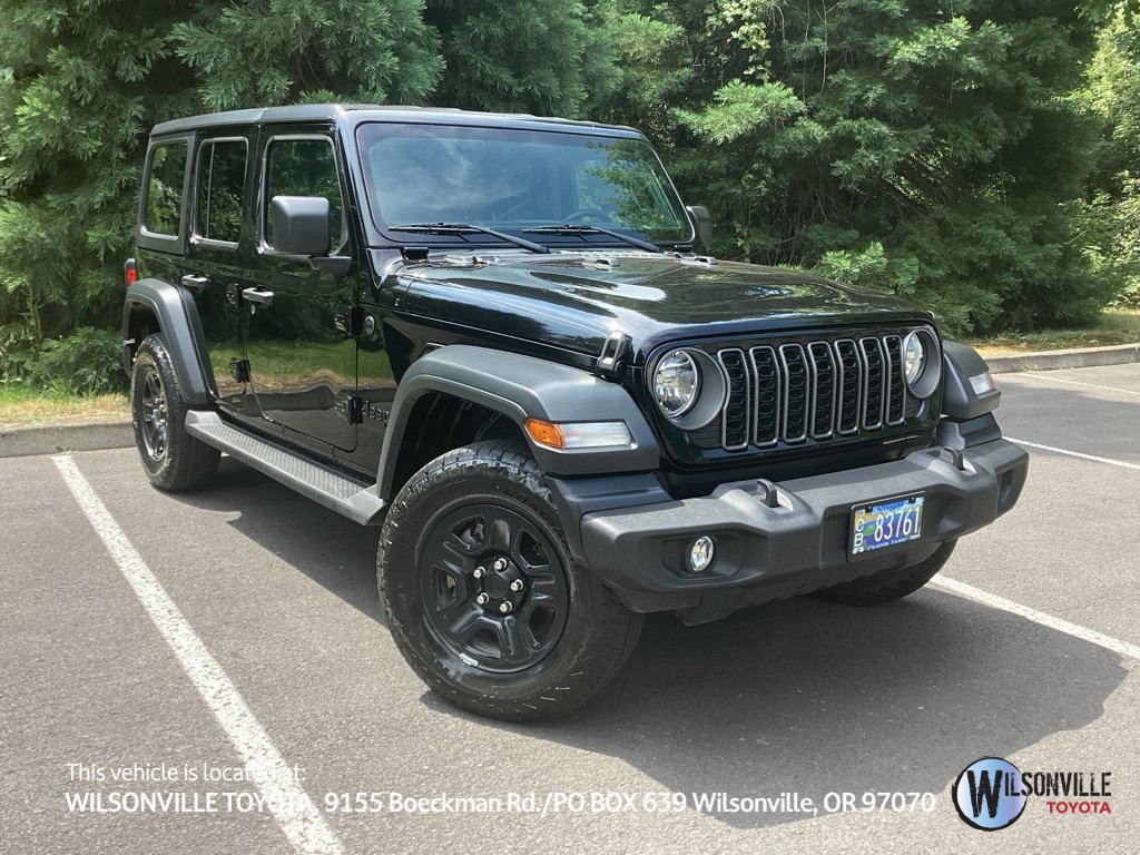 Used 2025 Jeep Wrangler Unlimited Sport AWD/4WD image 1