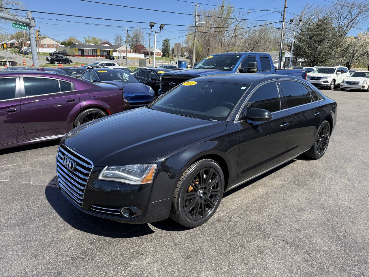 Used 2013 Audi A8 L 3.0T w/ Driver Assistance Pkg AWD/4WD image 2