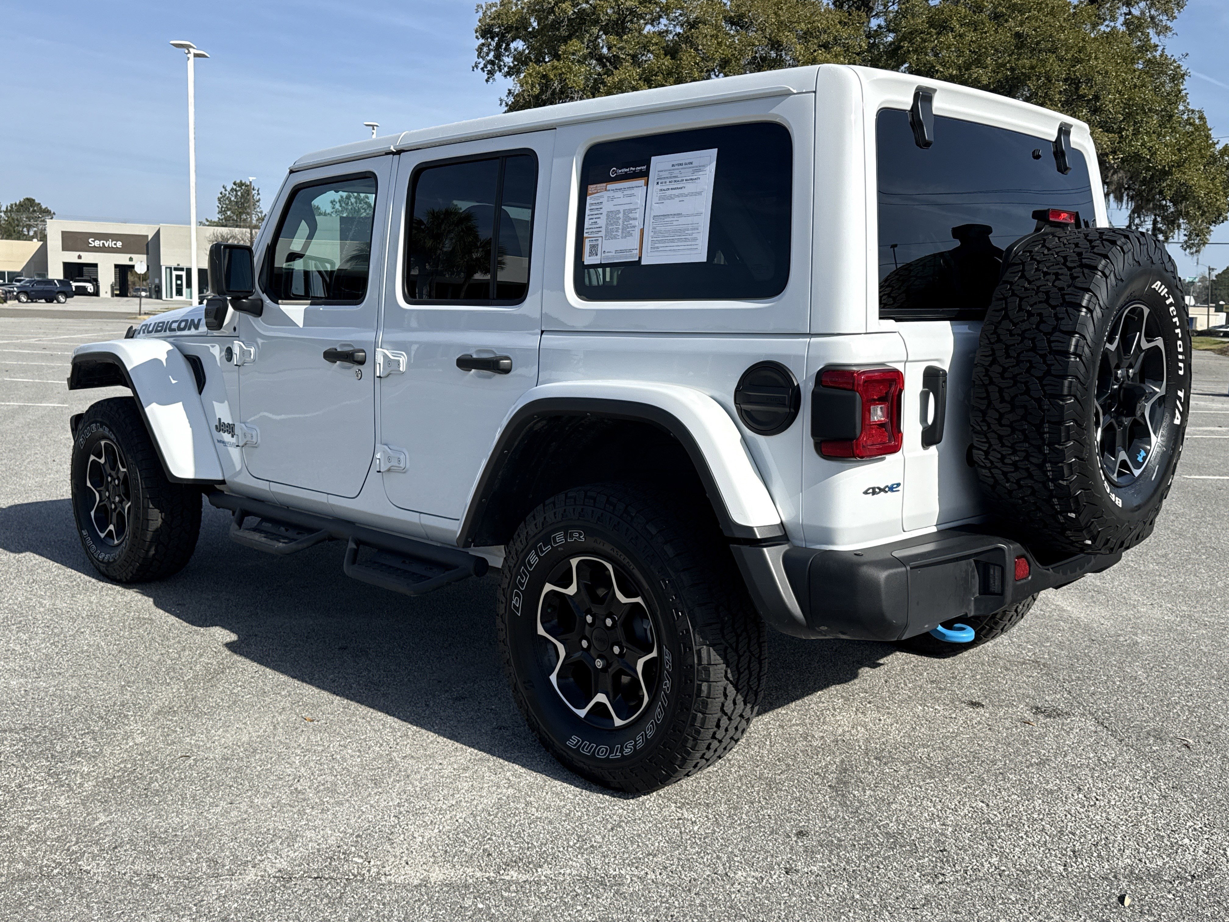 Used 2022 Jeep Wrangler Unlimited Rubicon 4xe w/ Steel Bumper Group image 13
