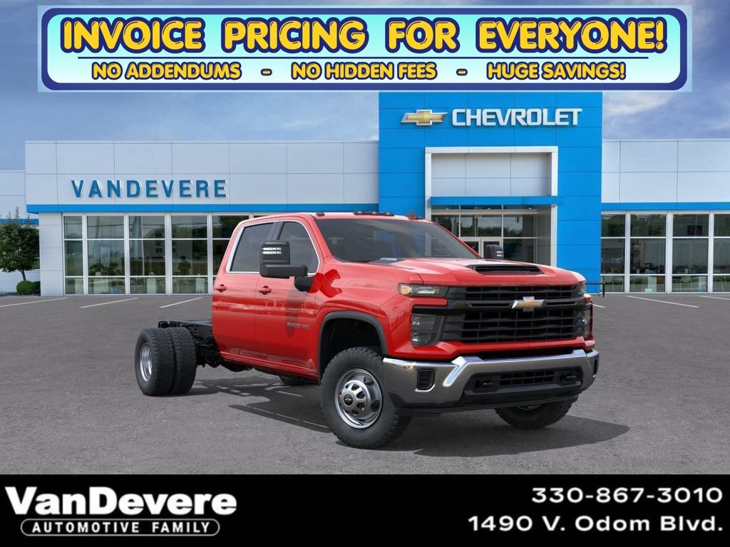 New 2026 Chevrolet Silverado 3500 W/T w/ Snow Plow Prep Package AWD/4WD image 1