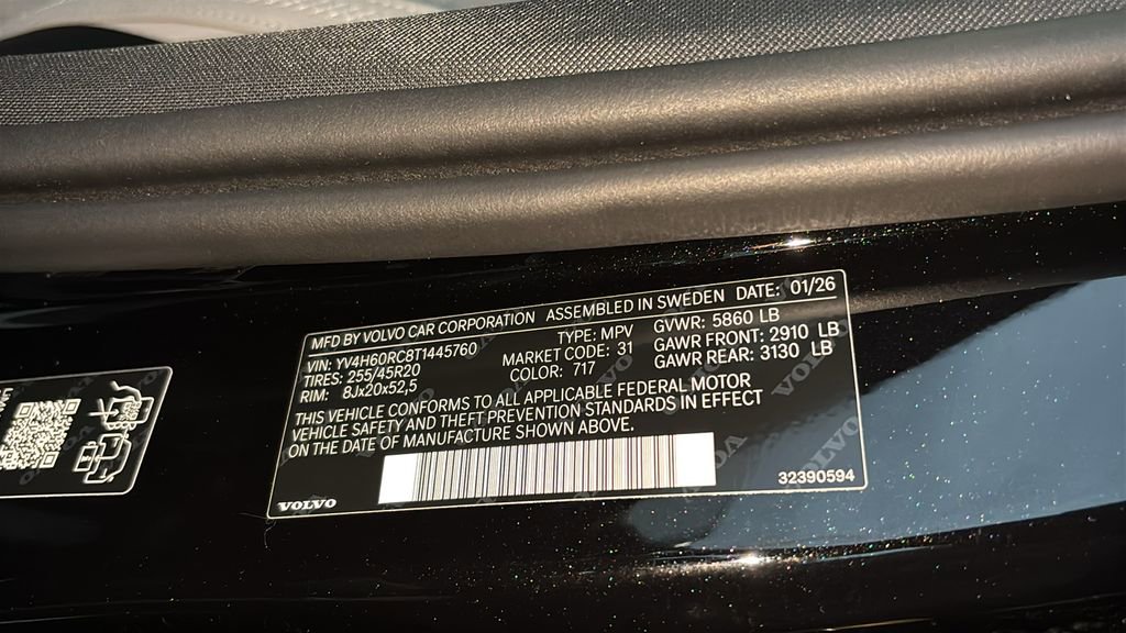 New 2026 Volvo XC60 T8 Plus w/ Climate Package image 34