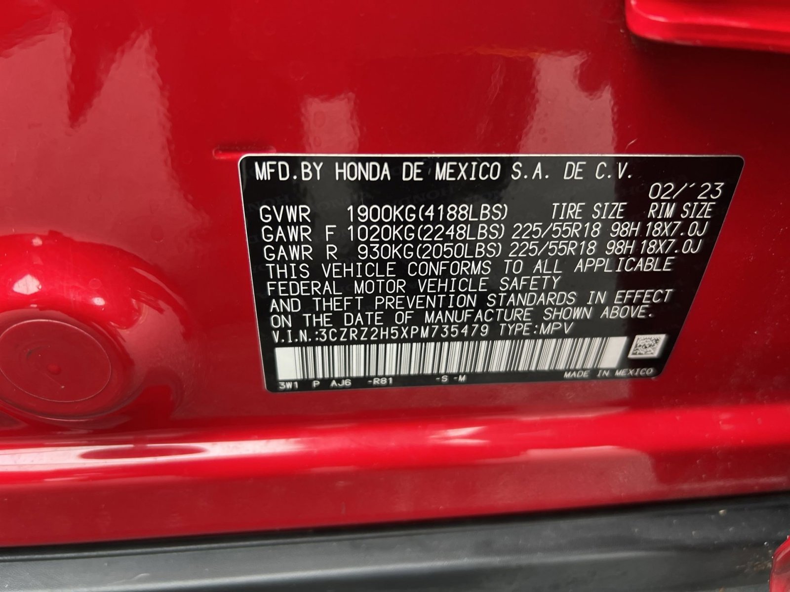 Used 2023 Honda HR-V Sport image 26