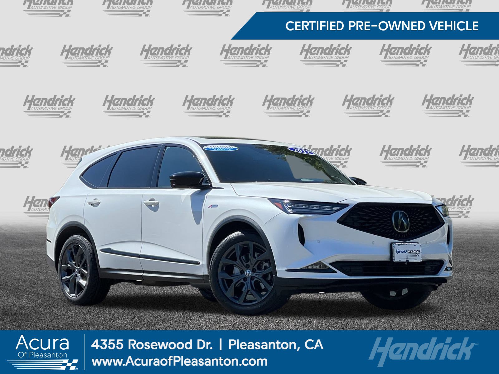 Certified 2022 Acura MDX A-Spec