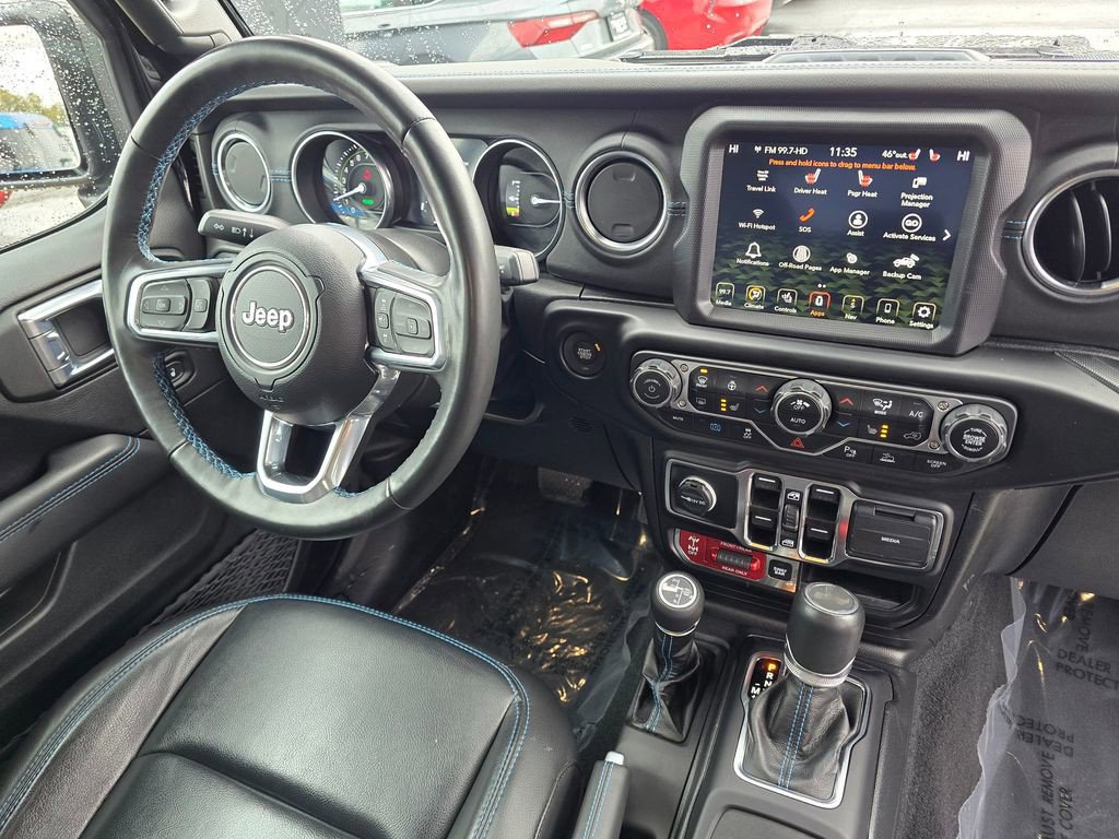 Used 2023 Jeep Wrangler Unlimited Rubicon 4xe w/ Safety Group AWD/4WD image 11