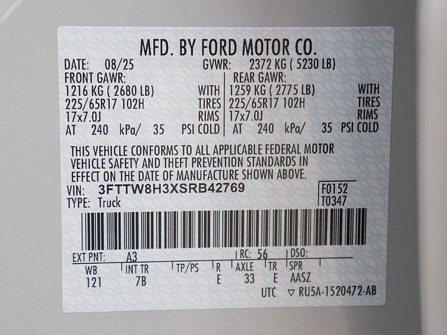 New 2025 Ford Maverick XLT w/ XLT Luxury Package FWD image 37