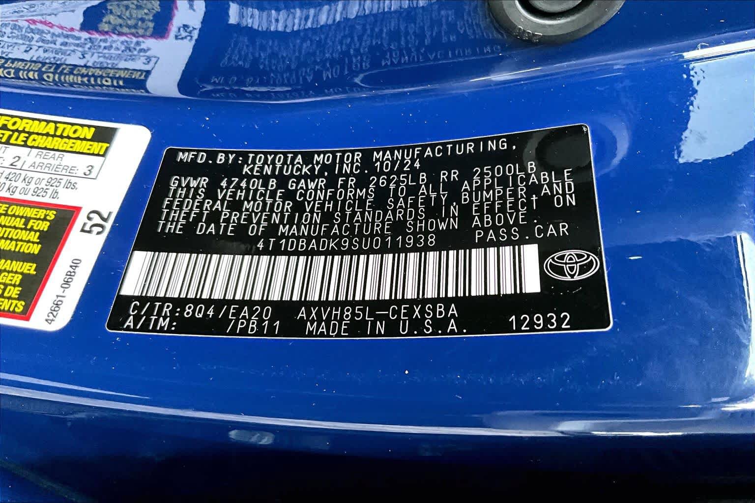 Used 2025 Toyota Camry SE AWD/4WD image 36