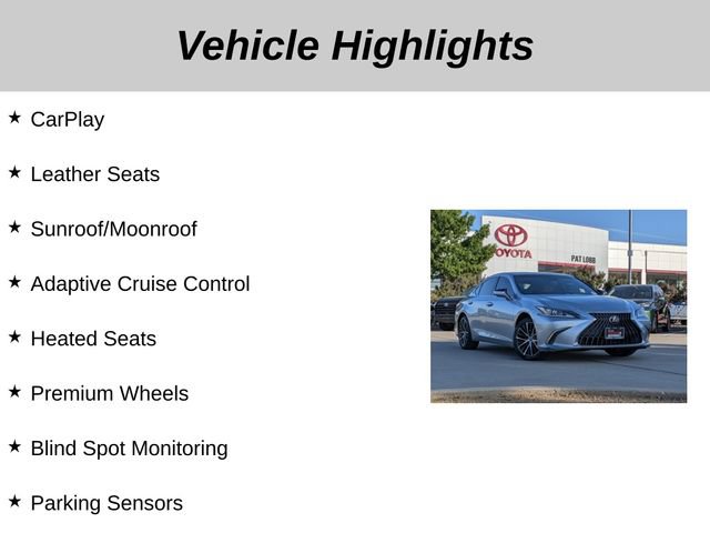 Used 2022 Lexus ES 350 w/ Premium Package FWD image 5