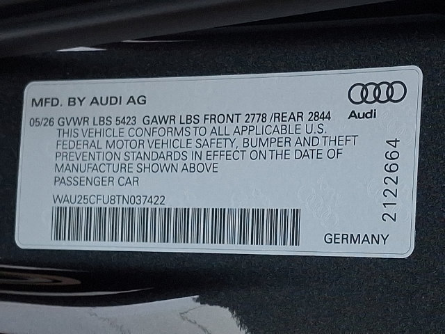 New 2026 Audi S5 Premium Plus AWD/4WD image 15