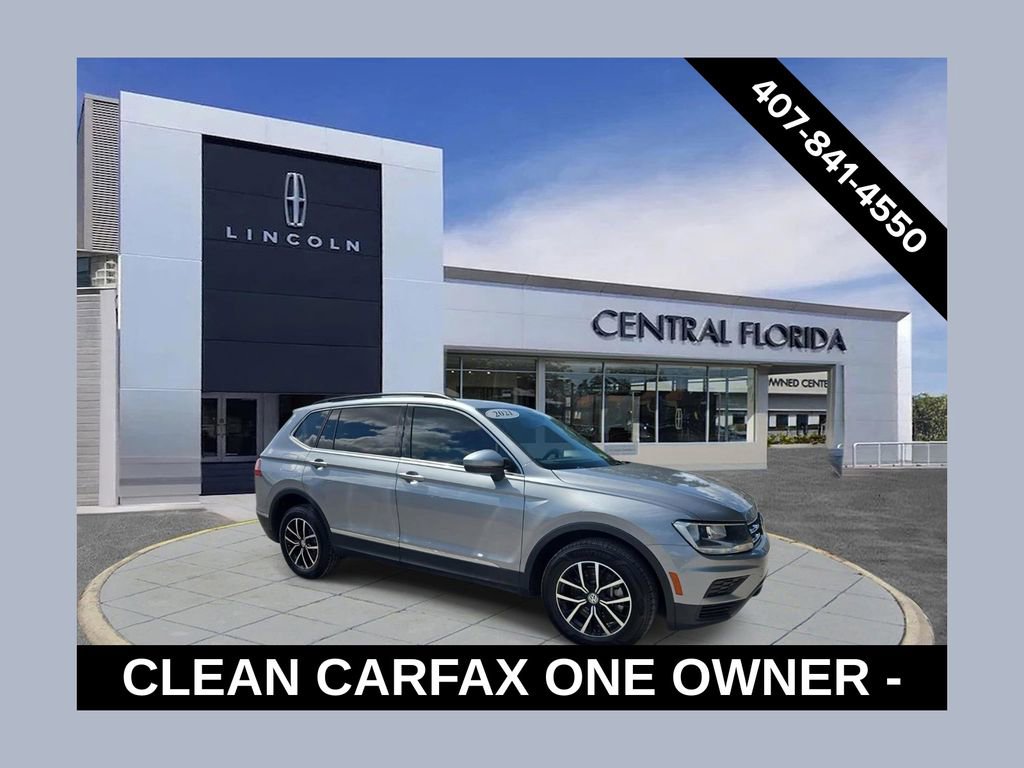 Used 2021 Volkswagen Tiguan SE w/ Panoramic Sunroof Package