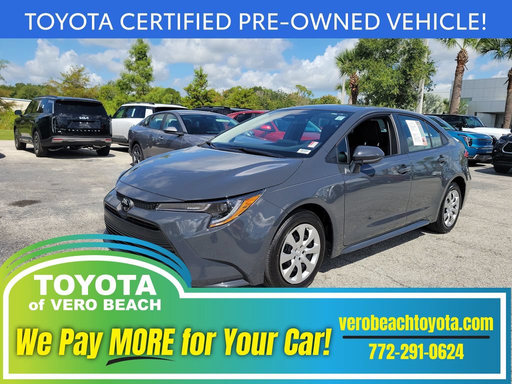 Certified 2025 Toyota Corolla LE w/ Convenience Package FWD image 1