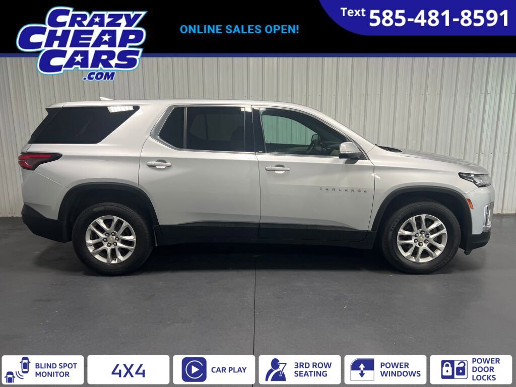 Used 2022 Chevrolet Traverse LS