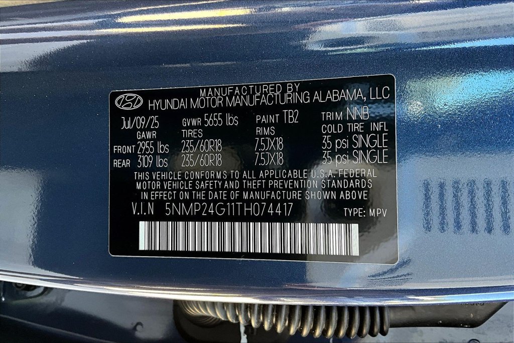 Certified 2026 Hyundai Santa Fe SEL FWD image 31