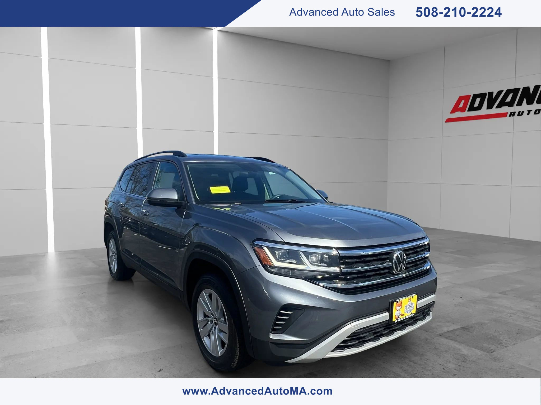 Used 2021 Volkswagen Atlas S image 1