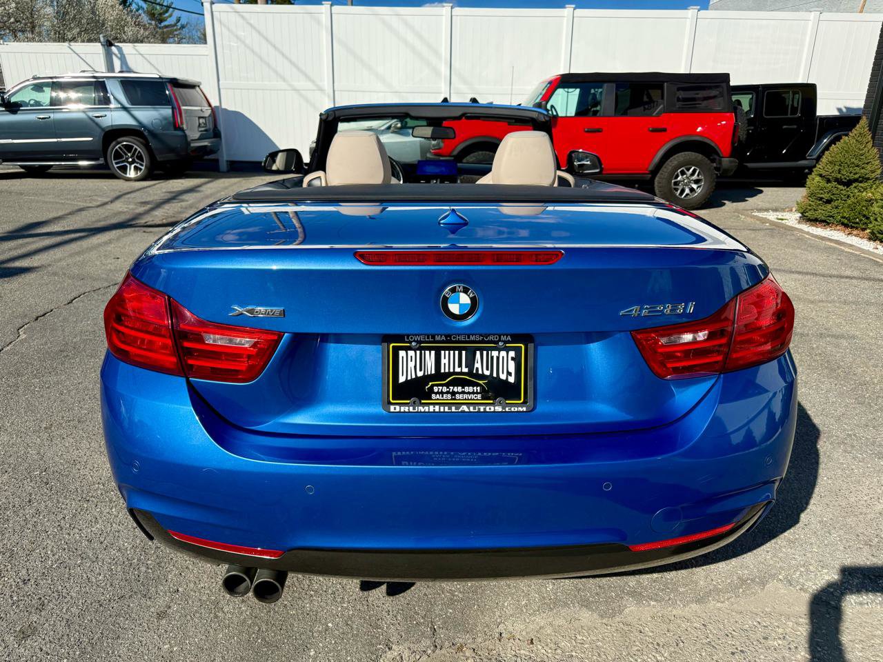 Used 2015 BMW 428i xDrive Convertible AWD/4WD image 4