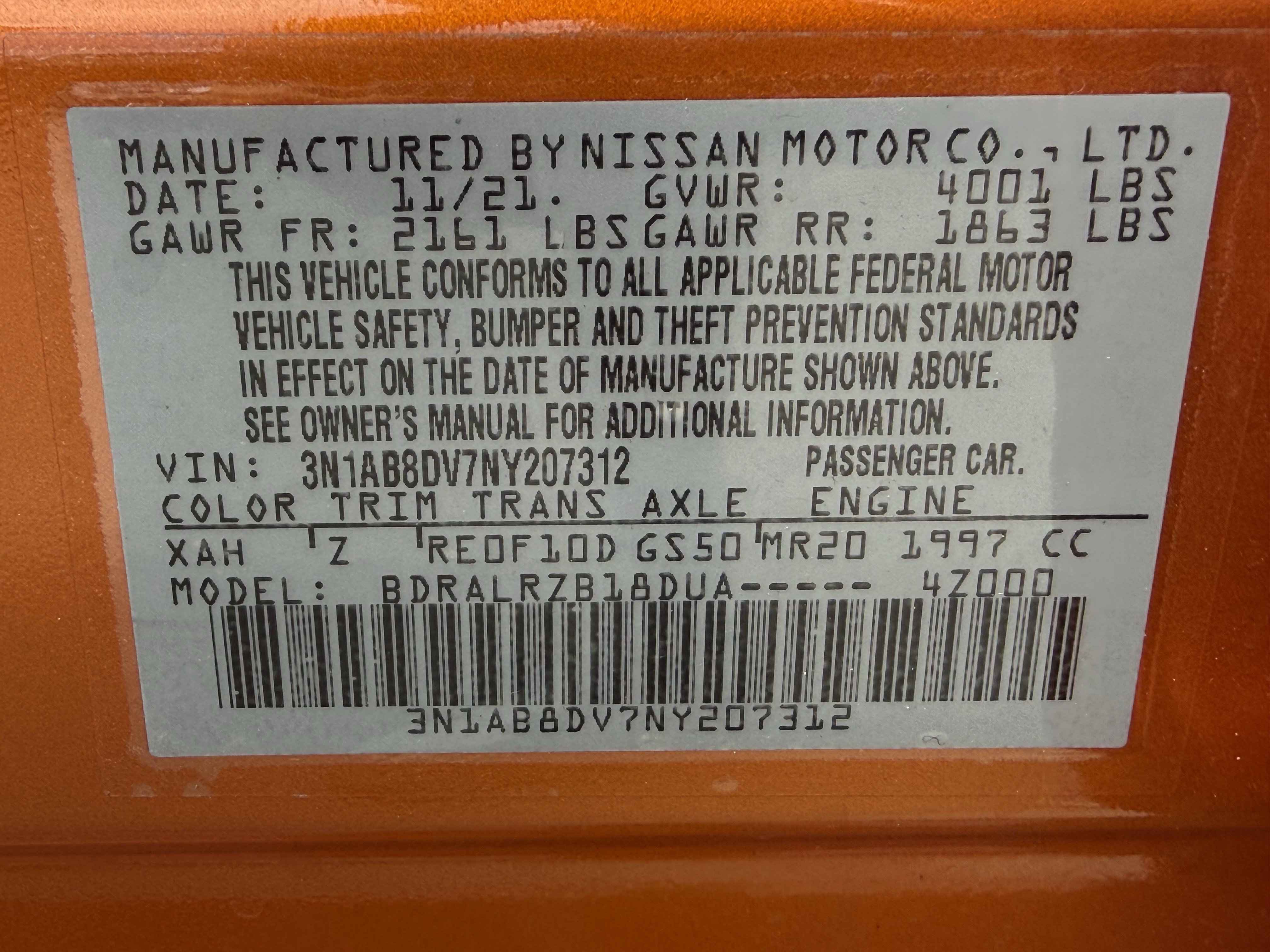 Used 2022 Nissan Sentra SR w/ Electronics Package FWD image 34
