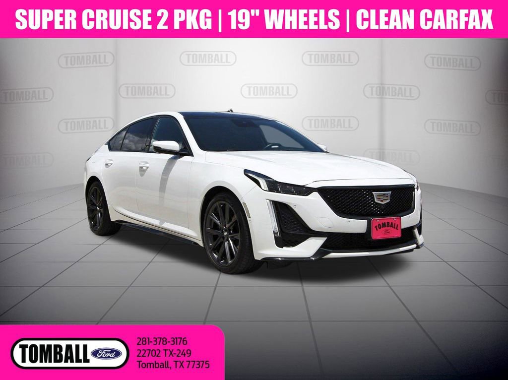 Used 2024 Cadillac CT5 Sport w/ Super Cruise 2 Package RWD image 1