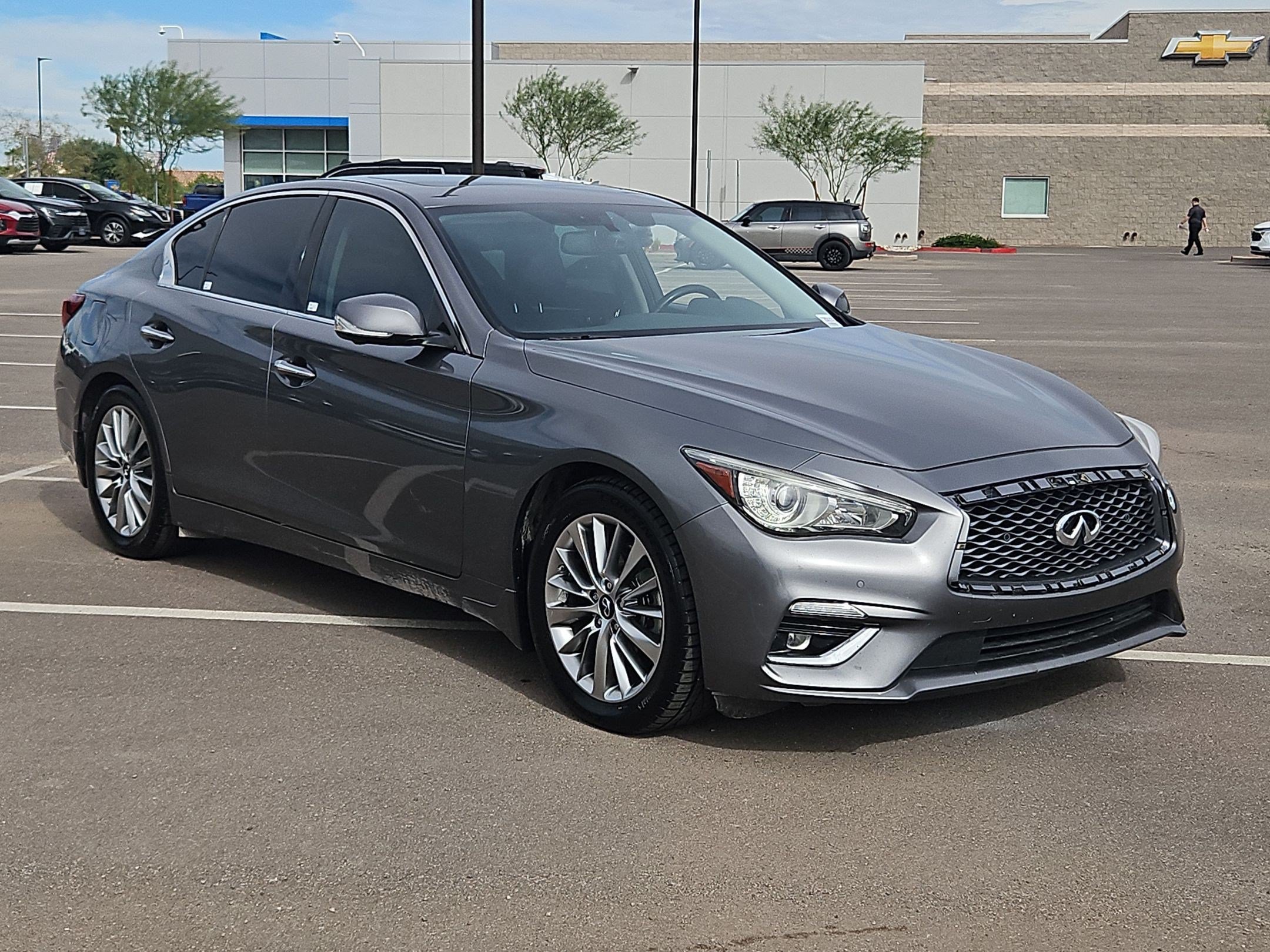 Used 2023 INFINITI Q50 Luxe w/ Cargo Package RWD image 7