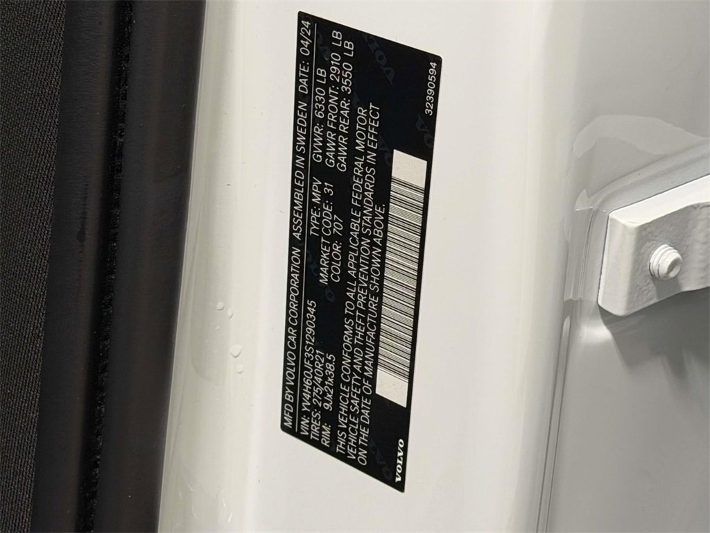 Used 2025 Volvo XC90 T8 Ultra image 28