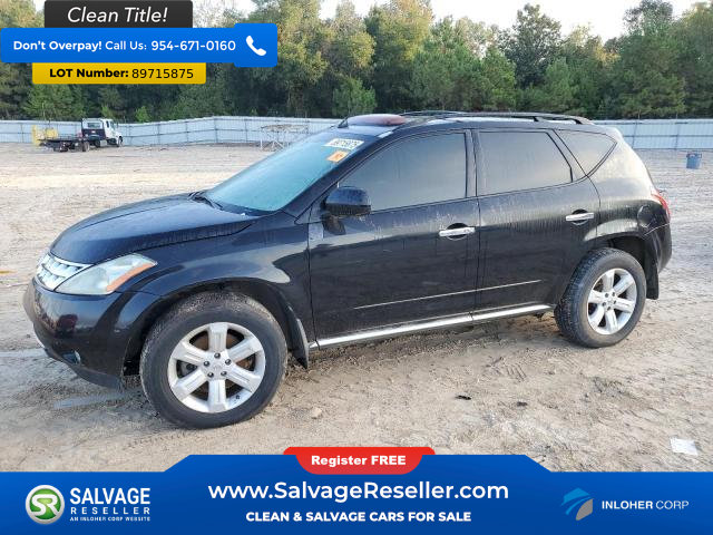 Used 2006 Nissan Murano SL w/ (G04) SL Touring Pkg