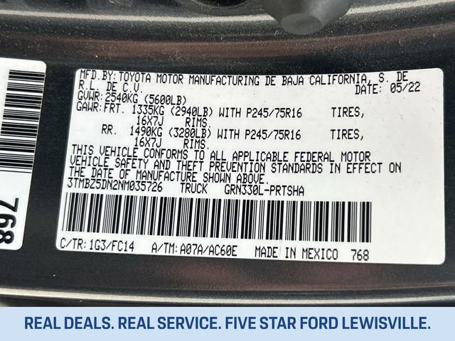 Used 2022 Toyota Tacoma SR5 image 33