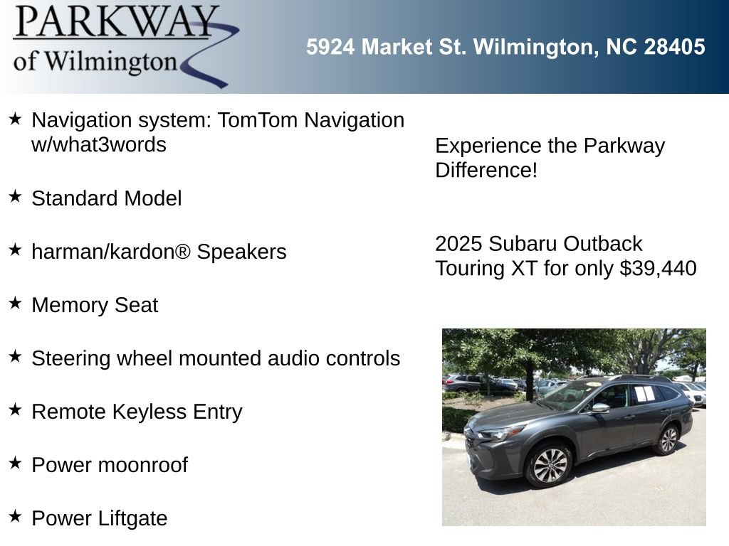 Used 2025 Subaru Outback Touring XT AWD/4WD image 6