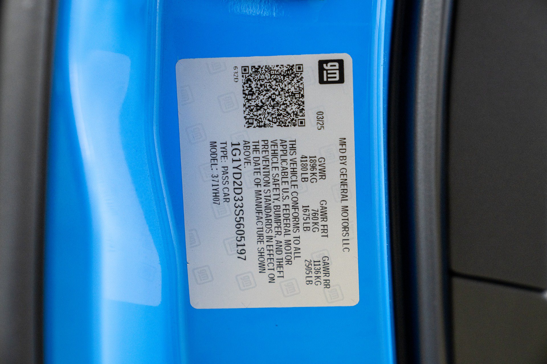 Used 2025 Chevrolet Corvette Z06 RWD image 19