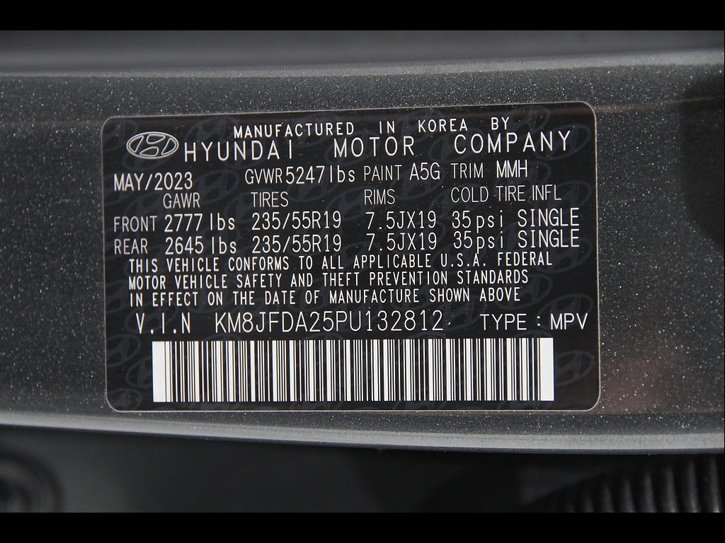 Certified 2023 Hyundai Tucson Limited AWD/4WD image 24