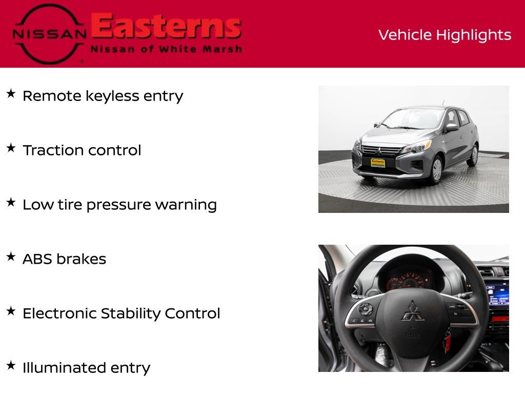 Used 2021 Mitsubishi Mirage ES FWD image 11