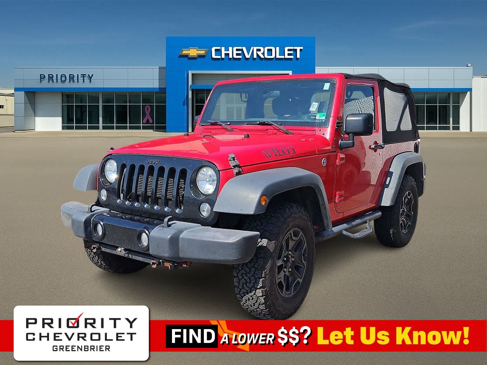 Used 2016 Jeep Wrangler Sport
