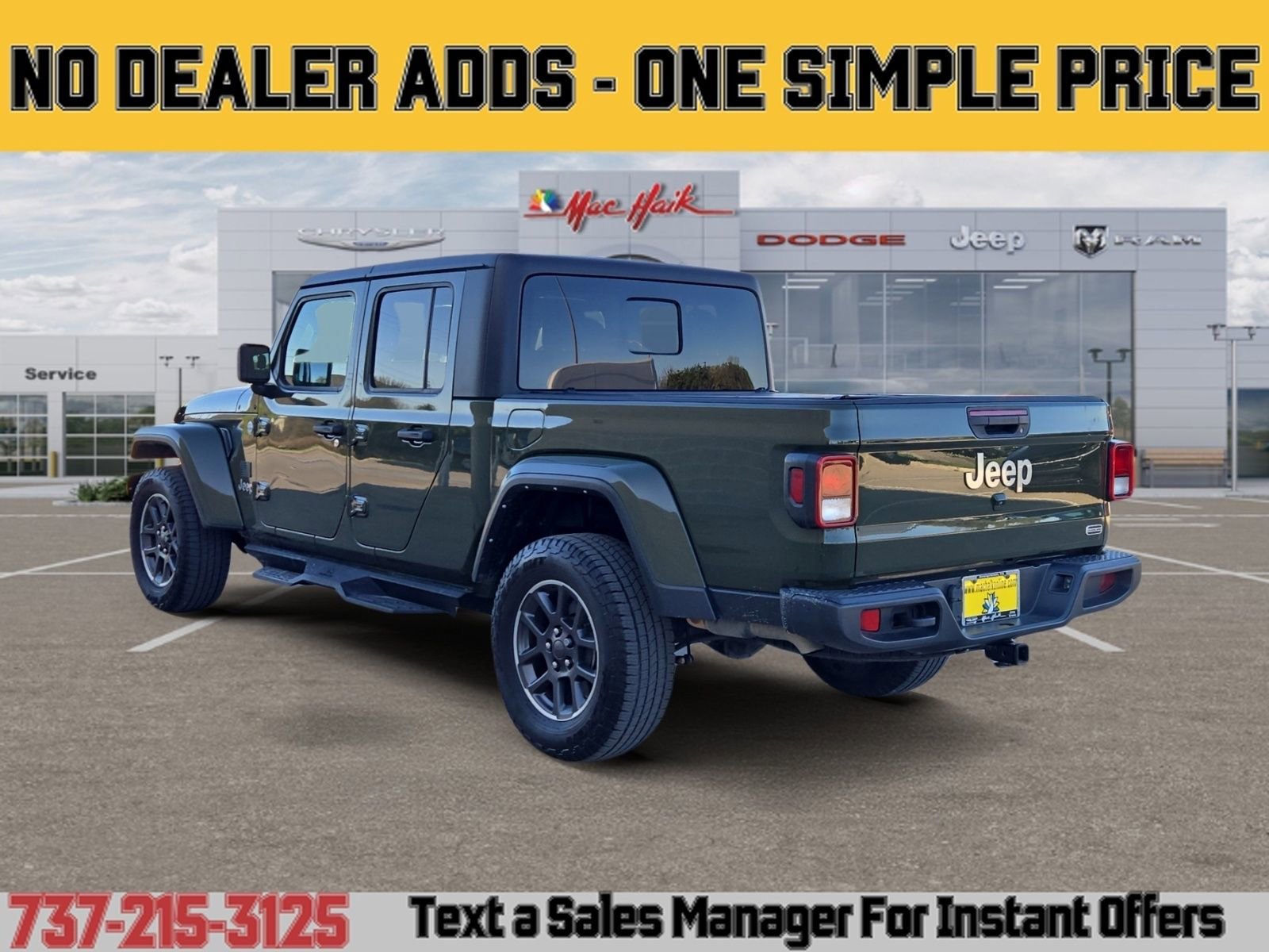 Certified 2022 Jeep Gladiator Overland w/ Cold Weather Group image 3