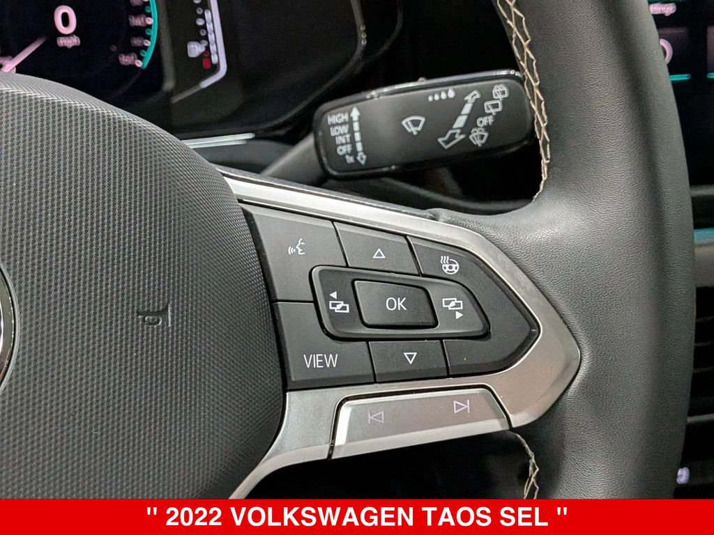 Used 2022 Volkswagen Taos SEL w/ Panoramic Sunroof Package AWD/4WD image 18
