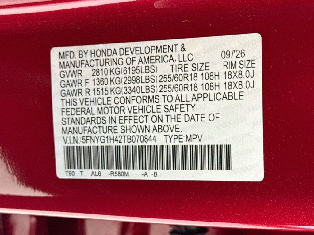 New 2026 Honda Pilot EX-L image 33