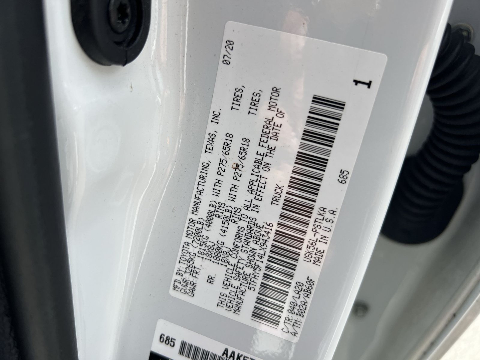 Used 2020 Toyota Tundra Limited w/ Limited Premium Package AWD/4WD image 29