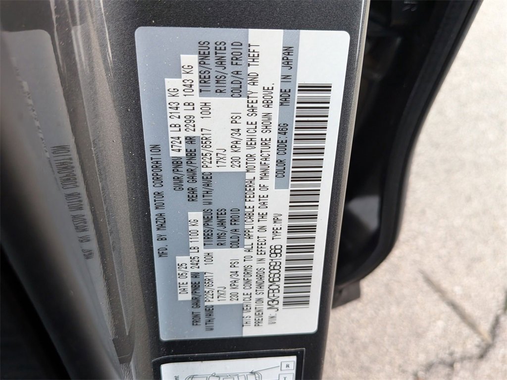 Used 2025 MAZDA CX-5 AWD 2.5 S w/ Preferred Package image 35