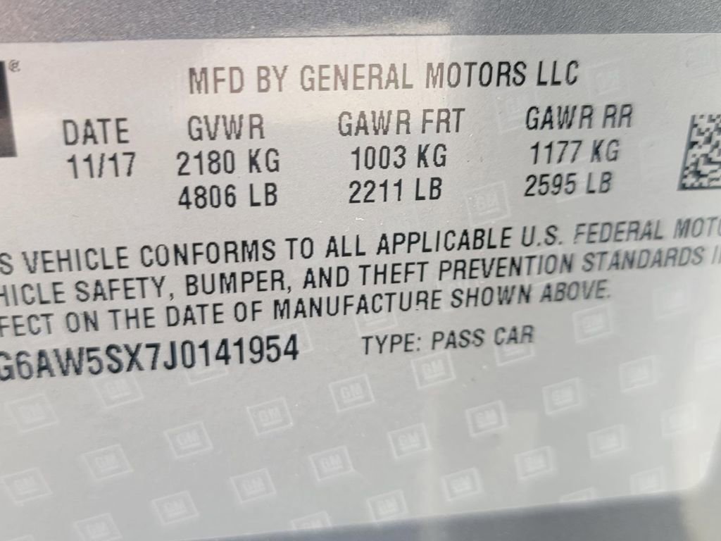 Used 2018 Cadillac CTS AWD Sedan w/ Seating Package image 35