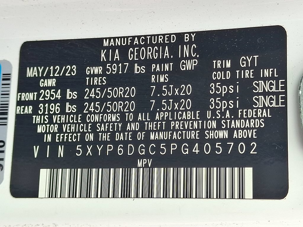 Certified 2023 Kia Telluride S w/ S Sunroof Package AWD/4WD image 30