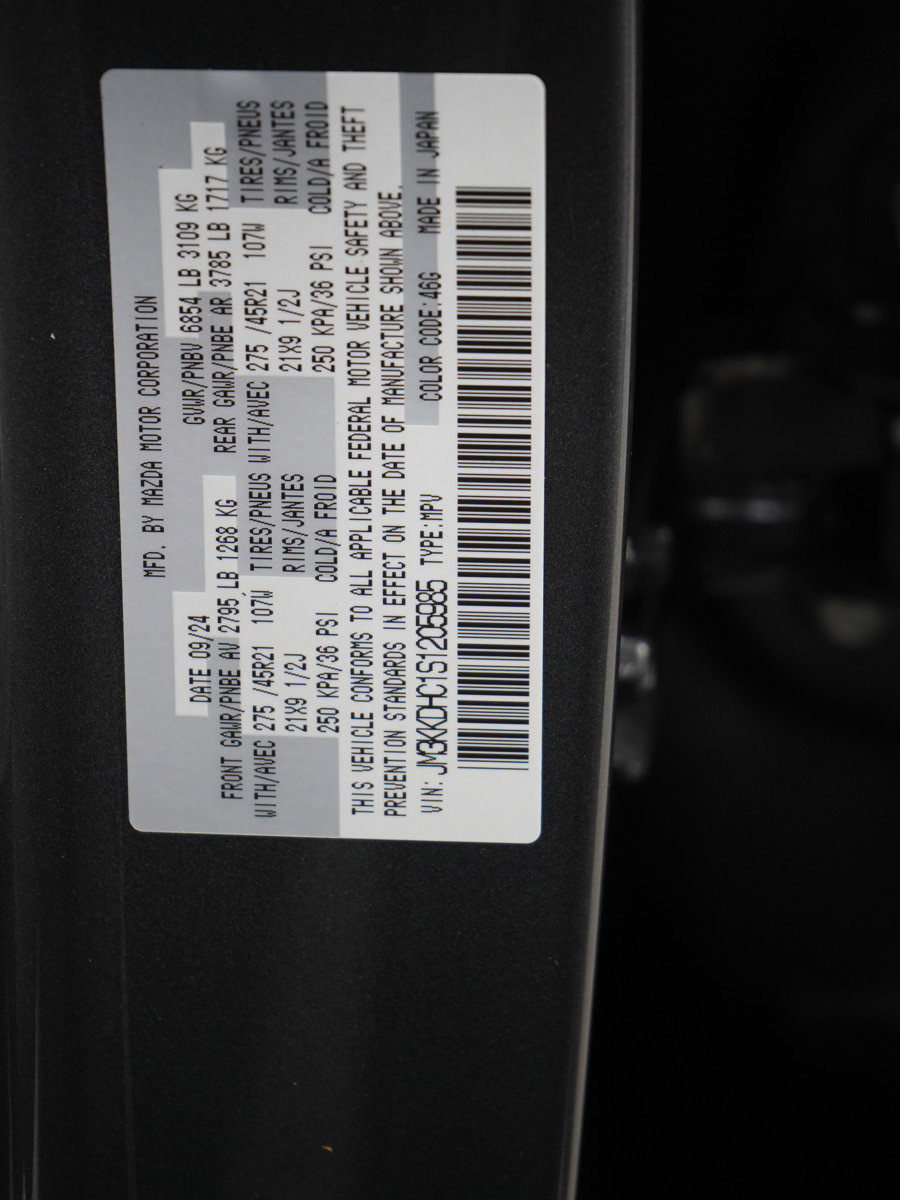 Certified 2025 MAZDA CX-90 3.3 Turbo S w/ Premium Package image 31