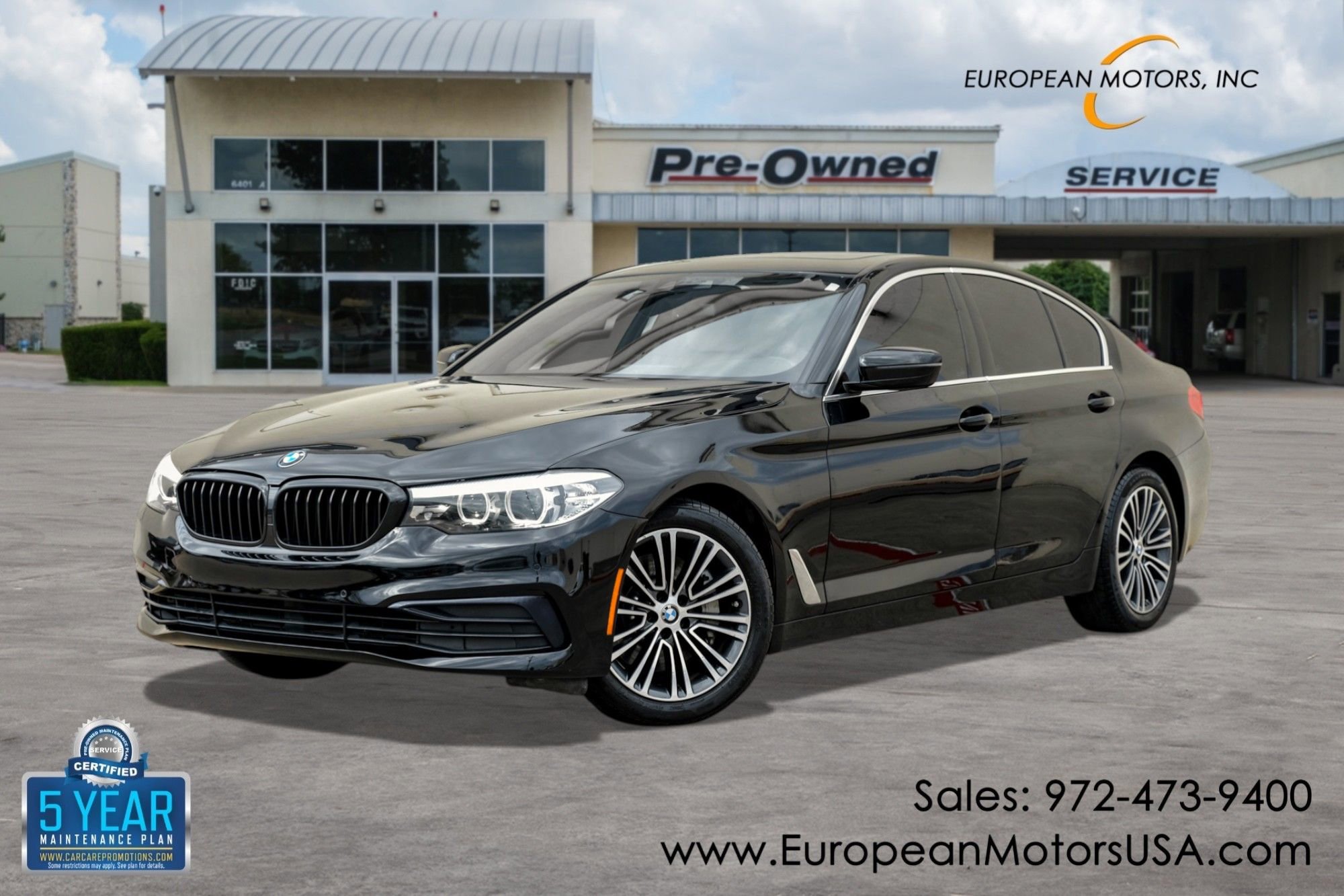 Used 2019 BMW 540i w/ Convenience Package RWD image 1