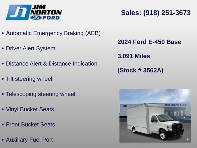Used 2024 Ford E-450 and Econoline 450 Super Duty w/ Driver's Safety Package RWD image 33