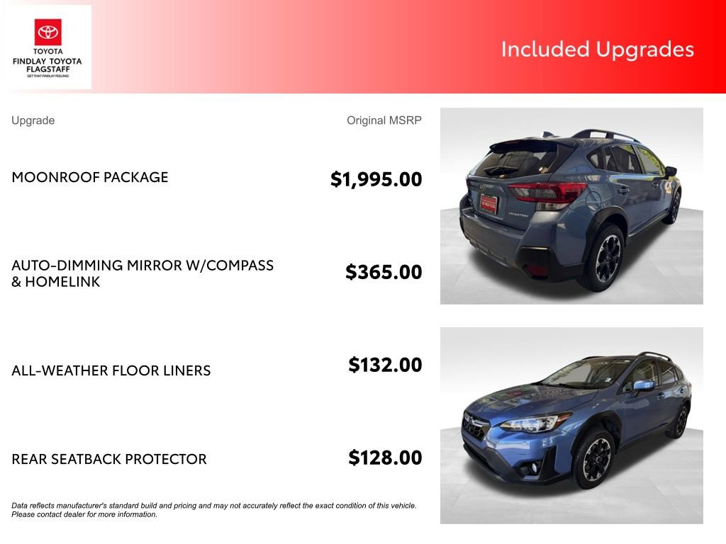 Used 2022 Subaru Crosstrek 2.0i Premium w/ Moonroof Package AWD/4WD image 5